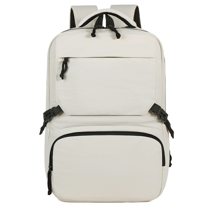 Beige backpack